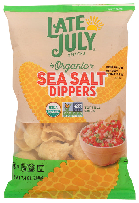 Cantina Dipper Corn Tortilla Chips, Org, 7.4 oz