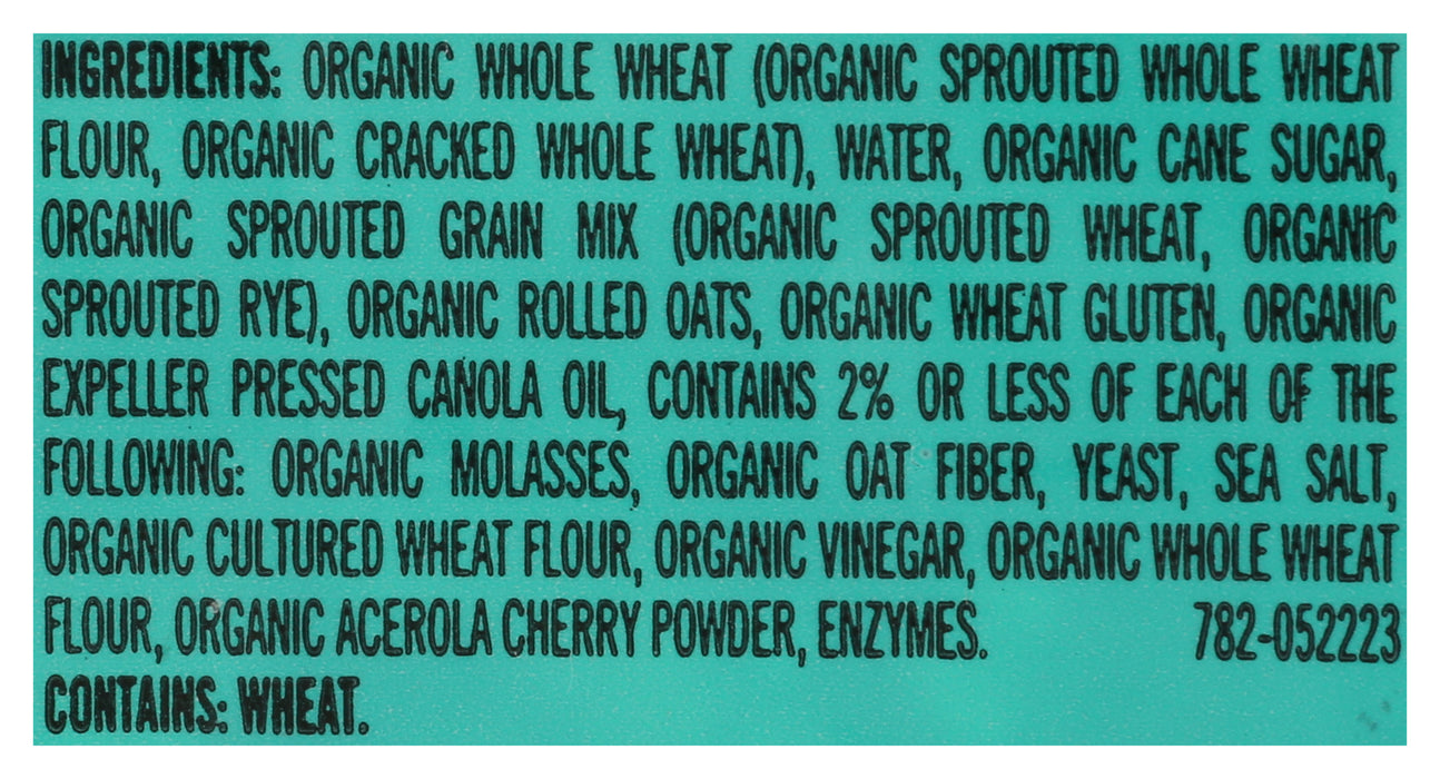Sprouted Whole Grain Bread, Thin Sliced, Org, 20.5 oz