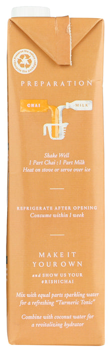 Turmeric Ginger Chai Concentrate, Org, 32 fl oz