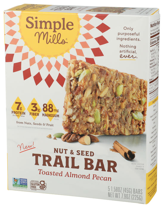 Trail Bar, Toasted Almond Pecan, GF, 7.9 oz