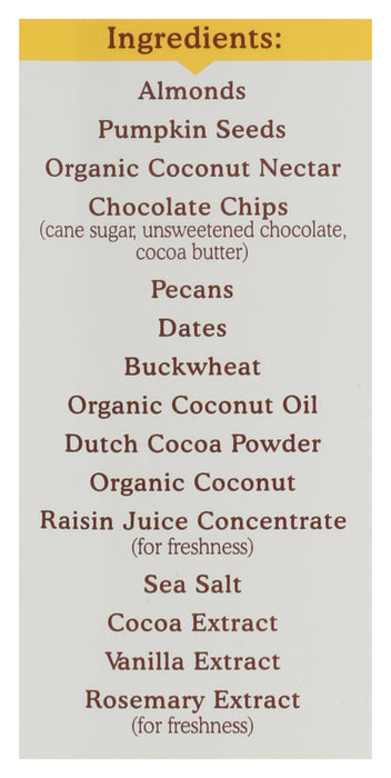 Trail Bar, Dark Chocolate Sea Salt, GF, 7.9 oz