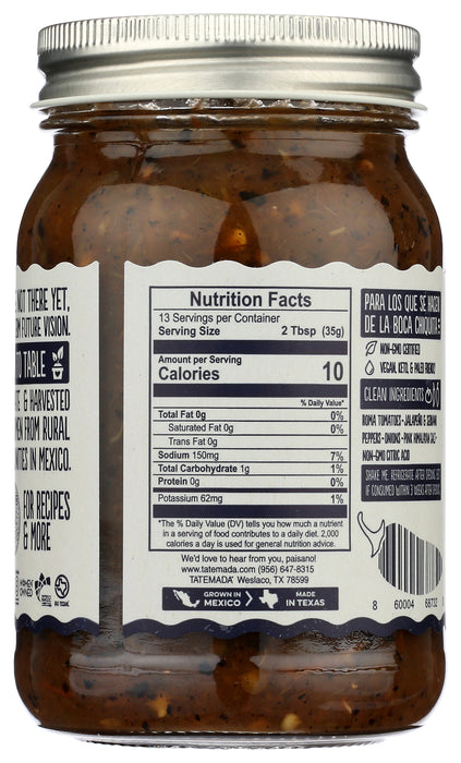 Salsa Molcajete, 16 oz