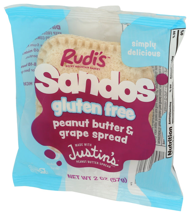 Sandos Peanut Butter & Grape Spread, GF, 8 oz