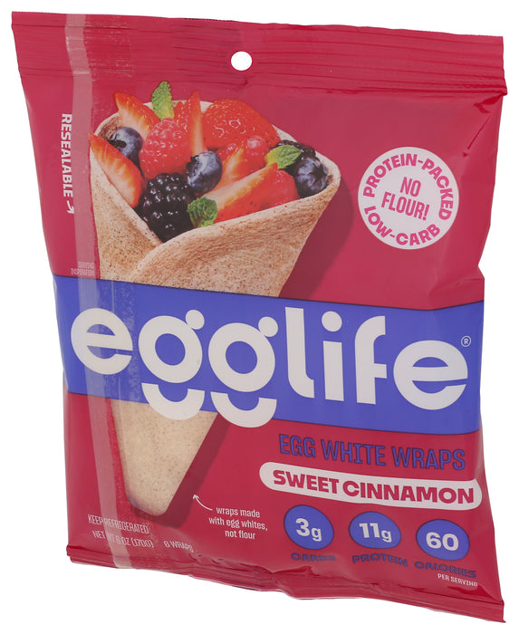 Egg White Wraps, Cinnamon, 6 oz