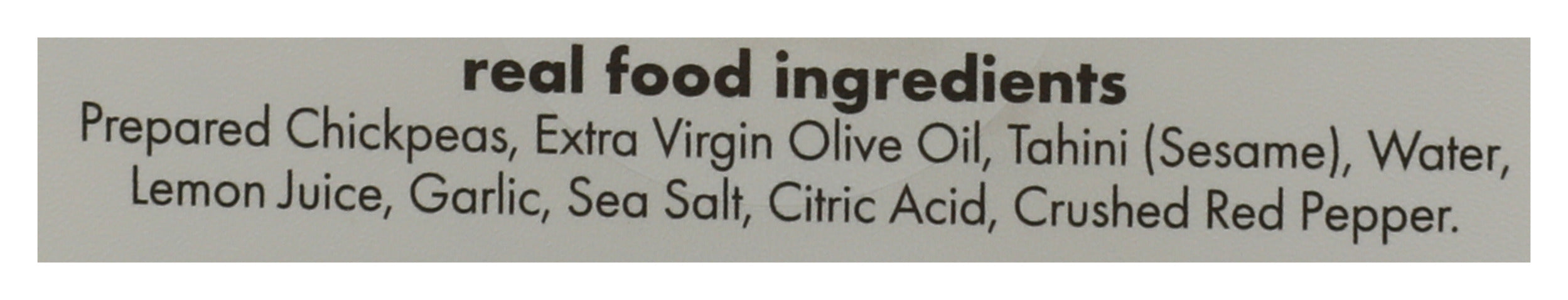 Olive Oil Sea Salt Hummus, 10 oz