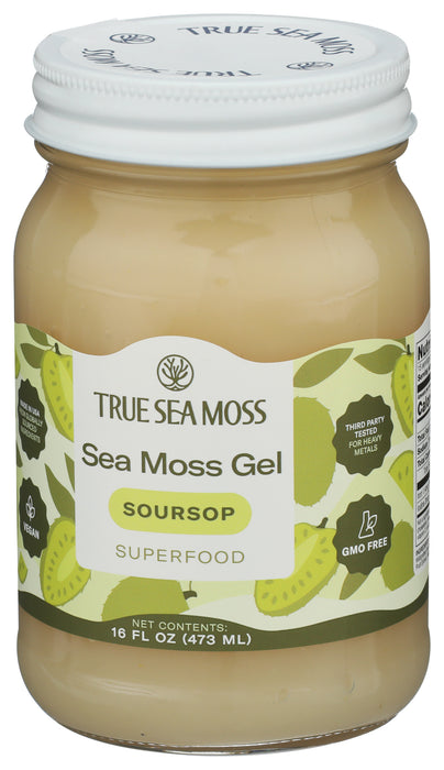 Sea Moss Gel, Soursop, 16 oz