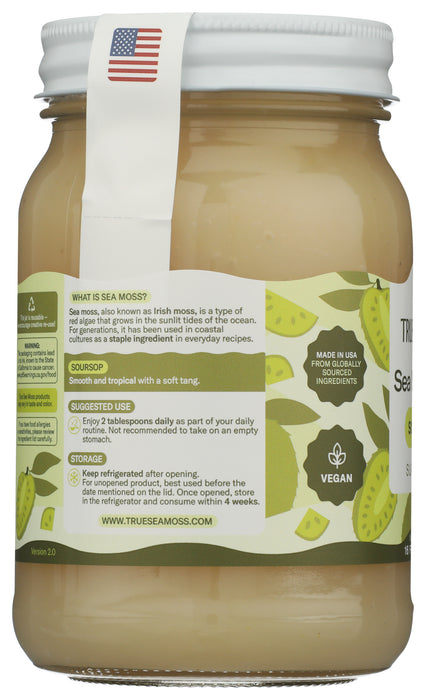 Sea Moss Gel, Soursop, 16 oz