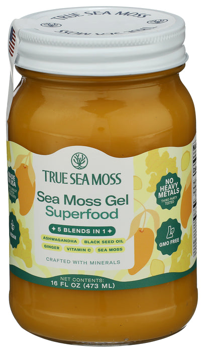 Sea Moss Gel, 5 Blend In 1, 16 oz