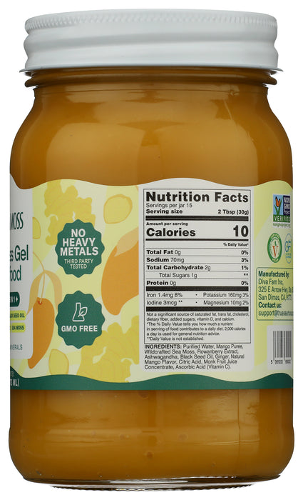 Sea Moss Gel, 5 Blend In 1, 16 oz