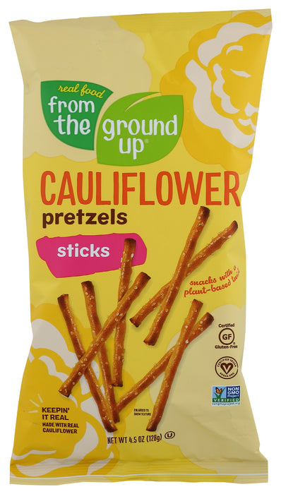 Cauliflower Pretzels Sticks, Original, GF, 4.5 oz