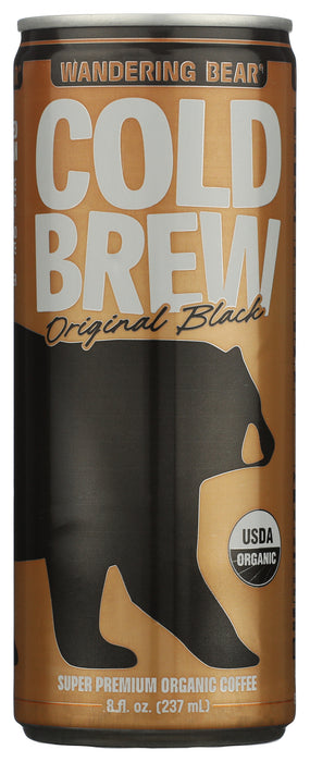 Cold Brew Coffee, Original Black, Org, 8 fl oz
