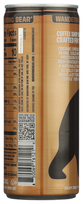 Cold Brew Coffee, Original Black, Org, 8 fl oz