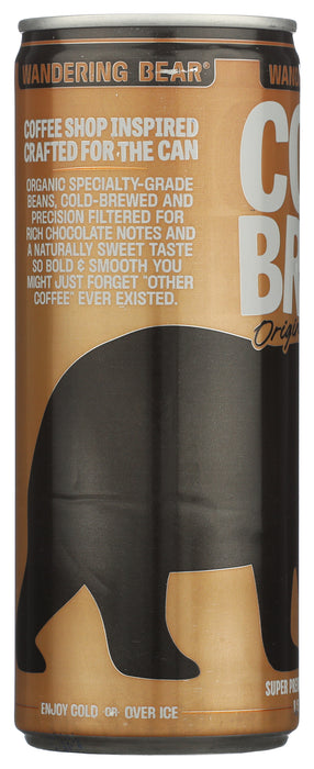 Cold Brew Coffee, Original Black, Org, 8 fl oz