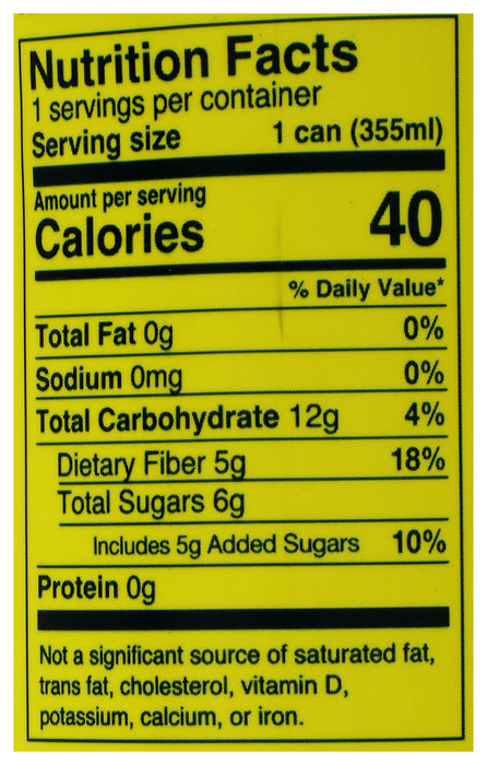 Pink Pomelo Limeade Pre+Probiotic Sparkling Drink, Org, 12 oz