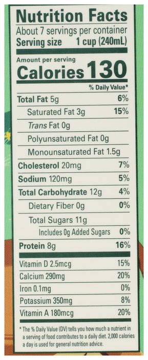 2% Reduced Fat Milk UP, Grassmilk Org, 59 fl oz