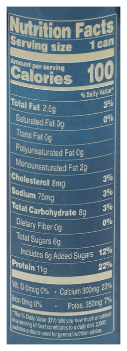 Cold Brew Vanilla Latte, High Protein, 8 fl oz