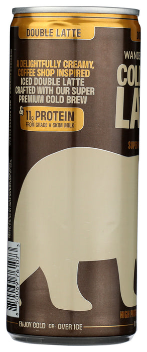 Cold Brew Double Latte, High Protein, 8 fl oz