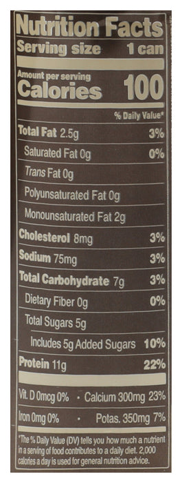 Cold Brew Double Latte, High Protein, 8 fl oz