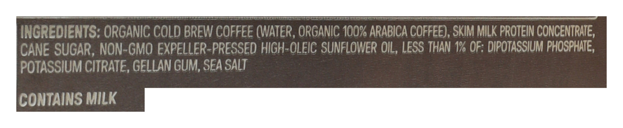 Cold Brew Double Latte, High Protein, 8 fl oz