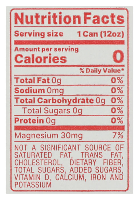 Hydrogen Infused Sparkling Water, Cherry Lime, Org, 12 fl oz
