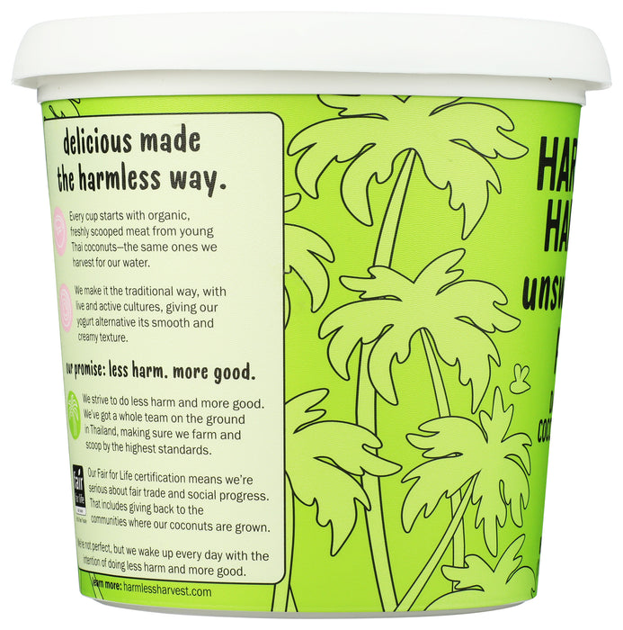 Coconut Yogurt, Unsweetened Plain, Org, 24 oz