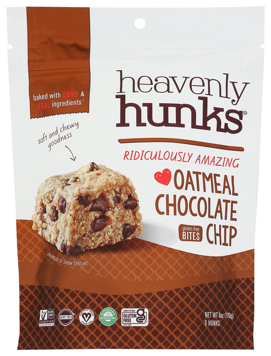 Oatmeal Chocolate Chip Bites, V GF, 6 oz