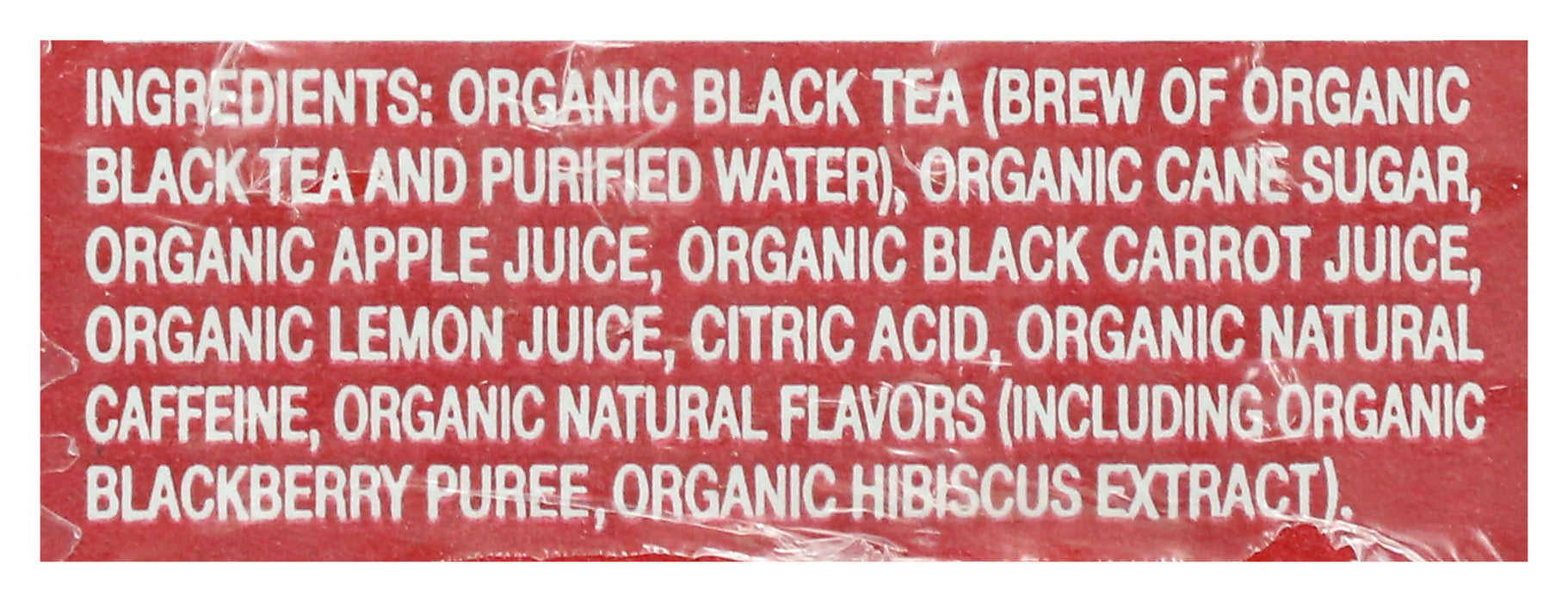 Yerba Mate Tea, Hibiscus Black Tea, Org, 16 fl oz