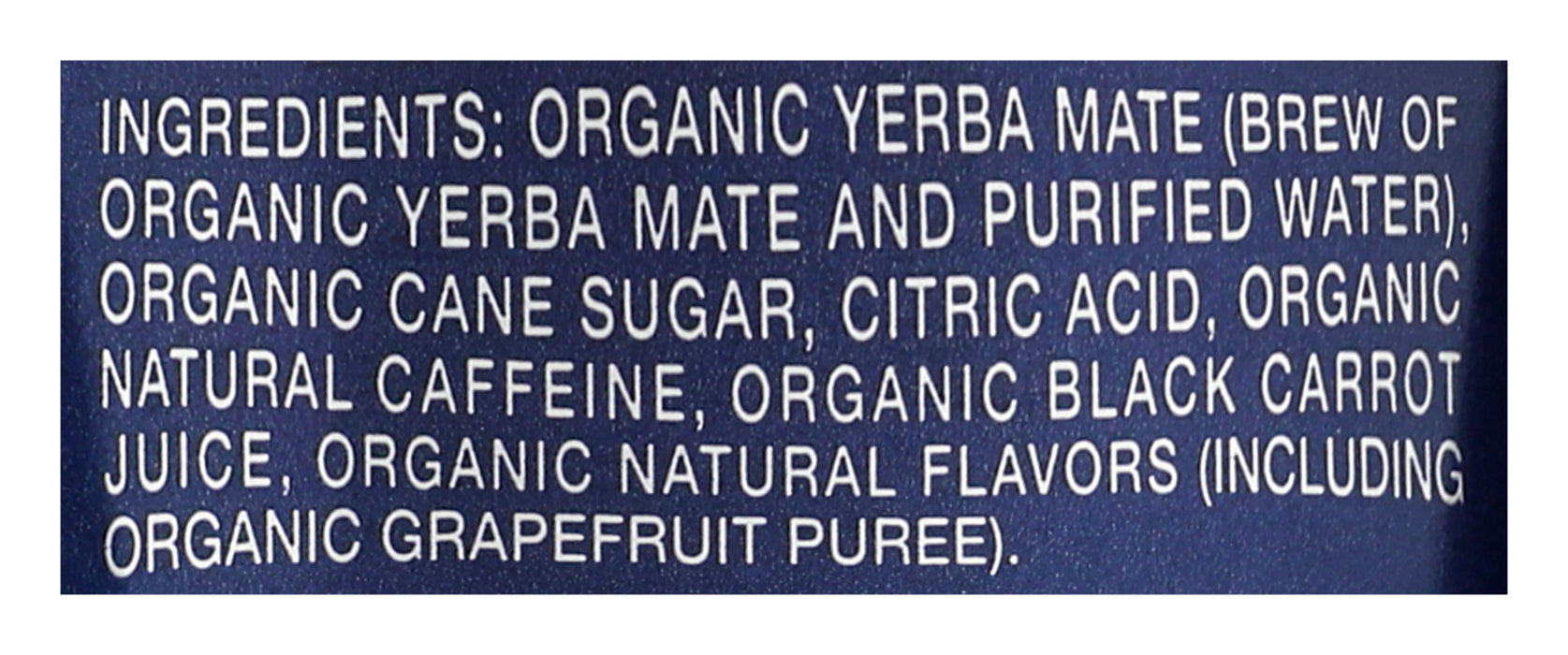 Yerba Mate Tea, Grateful Grapefruit, Org, 16 fl oz