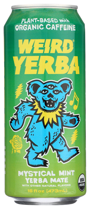 Yerba Mate Tea, Mystical Mint, Org, 16 fl oz