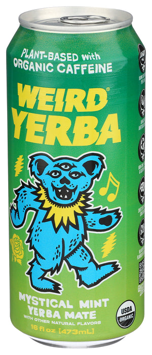 Yerba Mate Tea, Mystical Mint, Org, 16 fl oz
