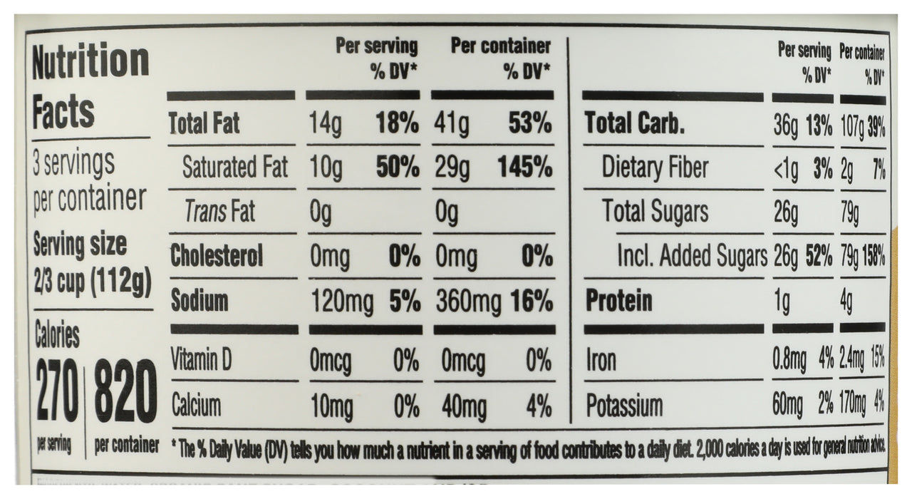 Dairy Free Ice Cream, Cookie Dough, 1 pint
