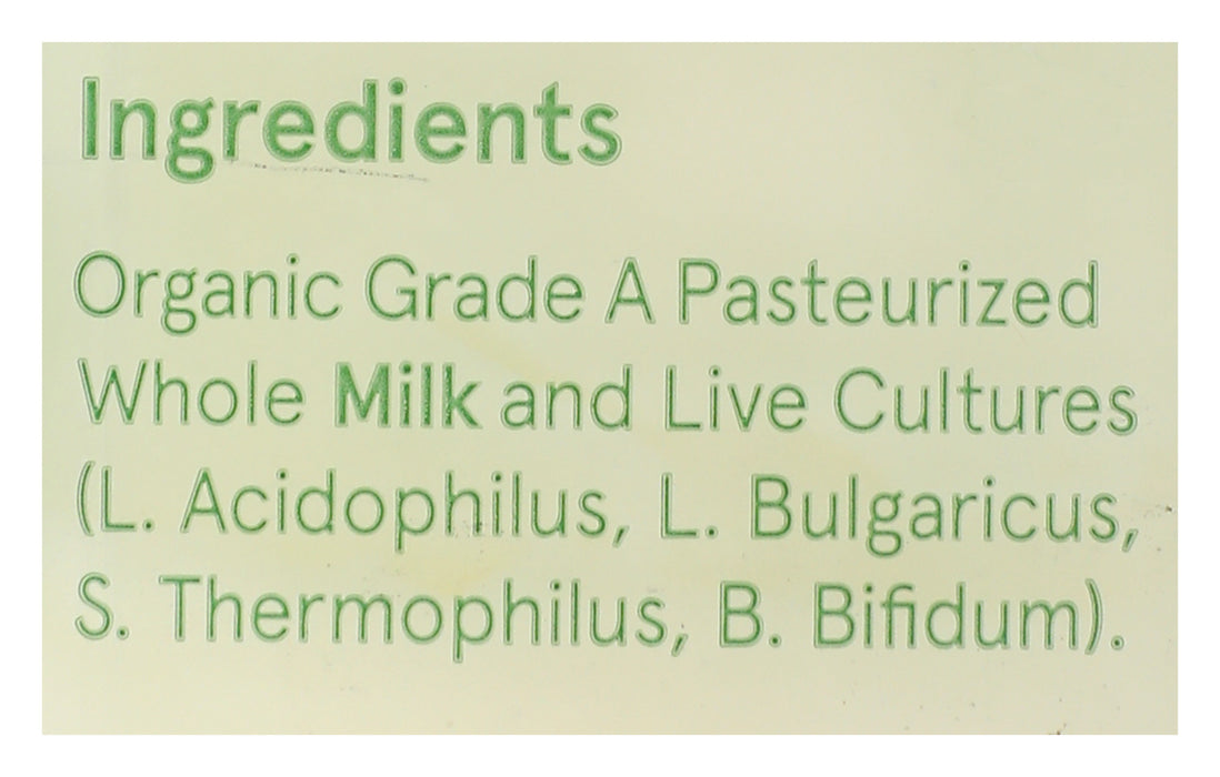 Probiotic Bulgarian Yogurt, Org, 16 fl oz