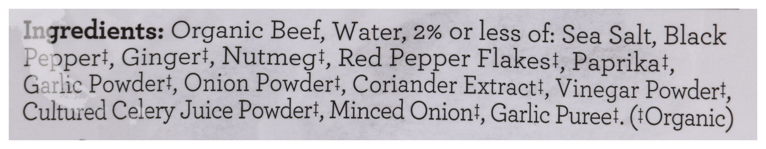 Hotdog, Grass Fed Uncured, Mini Beef, Org, 10 oz
