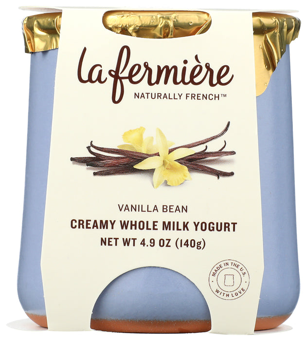 Creamy Whole Milk Yogurt, Vanilla Bean, 4.9 oz