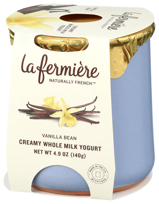 Creamy Whole Milk Yogurt, Vanilla Bean, 4.9 oz