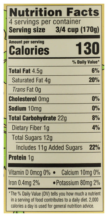 Coconut Yogurt, Vanilla, Org, 24 oz