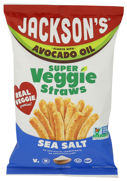 Super Veggie Straws w/ Avocado Oil, Sea Salt, 5 oz
