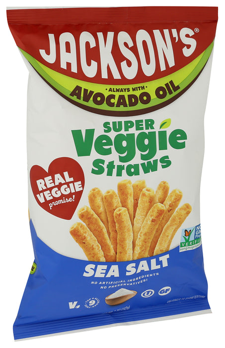 Super Veggie Straws w/ Avocado Oil, Sea Salt, 5 oz