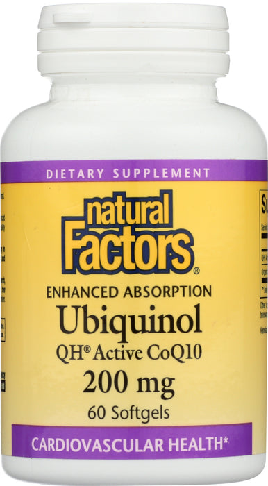 Ubiquinol Active CoQ10 200 mg, 60 sgel