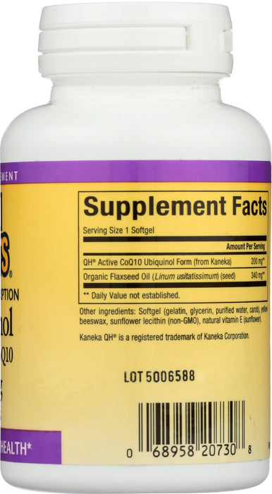Ubiquinol Active CoQ10 200 mg, 60 sgel