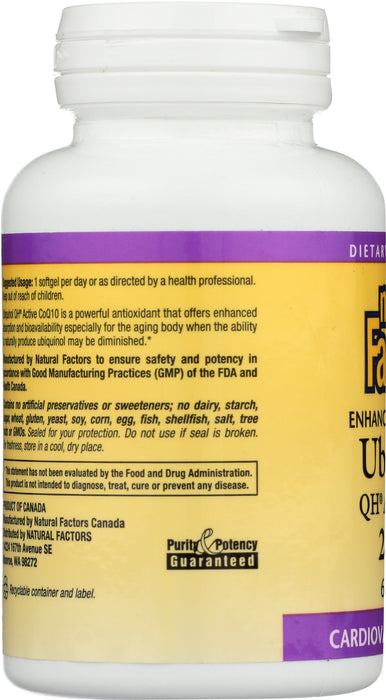 Ubiquinol Active CoQ10 200 mg, 60 sgel