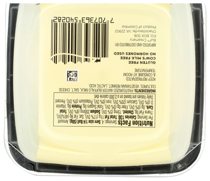 Mozzarella di Bufala Ovoline, Large Size, Org, 7 oz