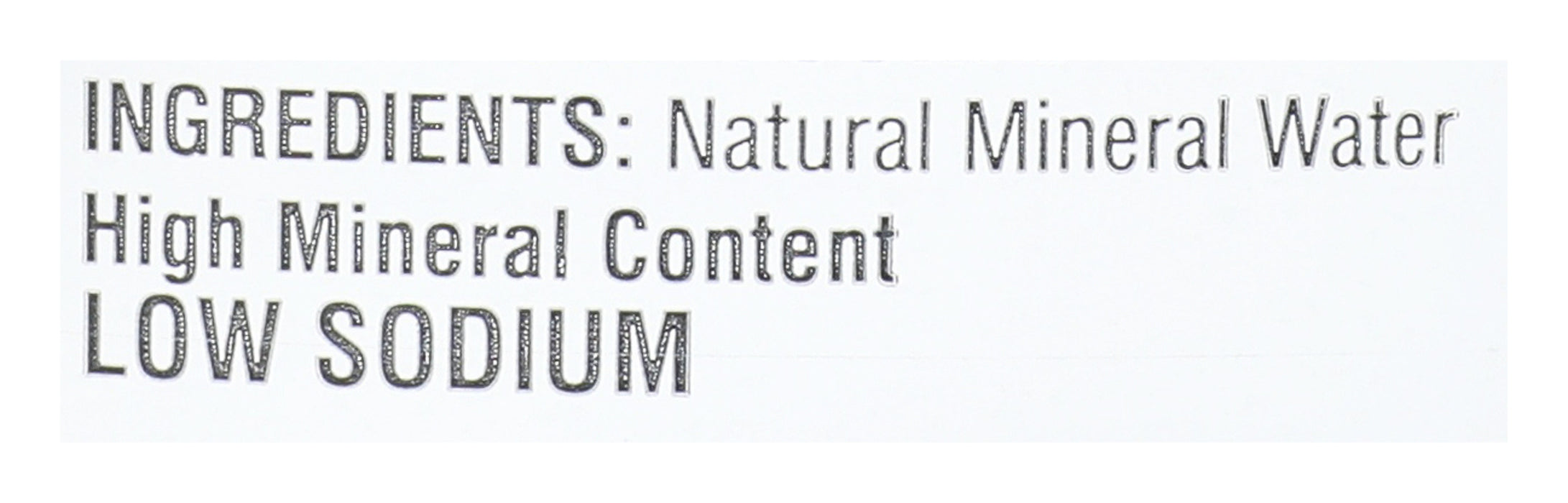 Still Mineral Water, Glass, 750 ml
