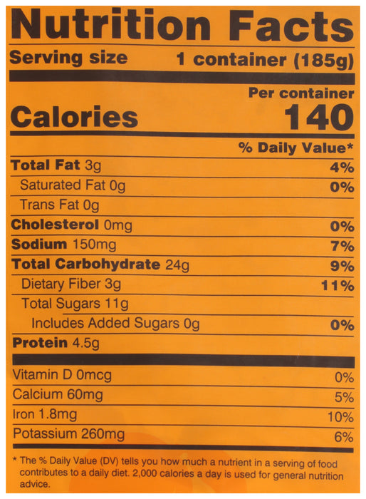 Apricot Cobbler Oats, Ready to Eat, Org, 6.5 oz