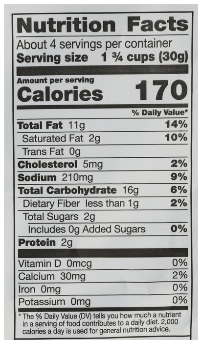 White Cheddar Cheesy Smiles Puff, Org, 4 oz