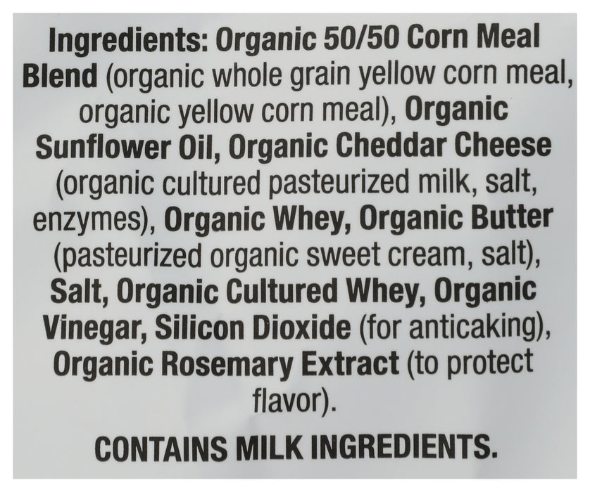 White Cheddar Cheesy Smiles Puff, Org, 4 oz
