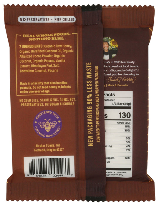 Chocolate Fudge Bar, Chocolate Cack, 2.5 oz