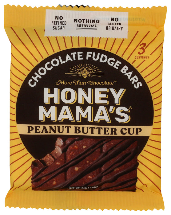 Chocolate Fudge Bars, Peanut Butter Cup, 2.5 oz
