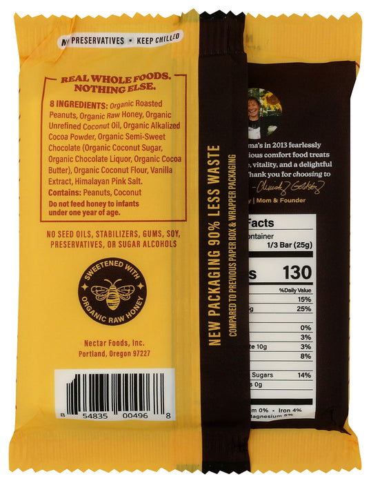 Chocolate Fudge Bars, Peanut Butter Cup, 2.5 oz