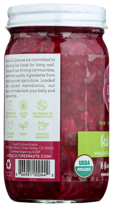 Beet and Fennel Sauerkraut, Org, 16 fl oz
